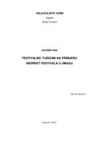 Festivalski turizam na primjeru Indirekt festivala u Umagu