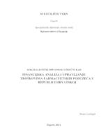 Financijska analiza i upravljanje troškovima farmacuetskih poduzeća u Republici Hrvatskoj