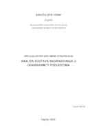 Analiza sustava nagrađivanja u odabranim IT poduzećima