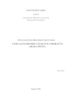 Utjecaj pandemije COVID-19 na proračun grada Splita