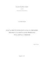 Značaj društvenih inovacija na primjeru projekta za rješavanje problema snalaženja u prirodi