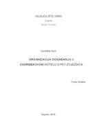 prikaz prve stranice dokumenta Organizacija događanja u zagrebačkom hotelu s pet zvjezdica  