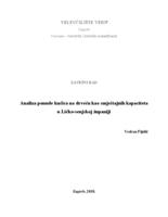 prikaz prve stranice dokumenta Analiza ponude kućica na drveću kao smještajnih kapaciteta u Ličko-senjskoj županiji  