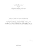 prikaz prve stranice dokumenta Financiranje poljoprivrede i ruralnog razvoja Vukovarsko-srijemske županije  