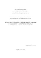 prikaz prve stranice dokumenta Mogućnost razvoja zdravstvenog turizma u Krapinsko-zagorskoj županiji  