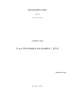 prikaz prve stranice dokumenta Plan otvaranja ekokampa u Istri