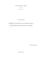 prikaz prve stranice dokumenta Medijsko izvještavanje i percepcija javnosti o karakteristikama izvještavanja o femicidu 