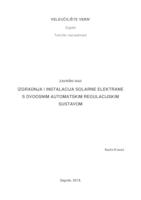 prikaz prve stranice dokumenta Izgradnja i instalacija solarne elektrane s dvoosnim automatskim regulacijskim sustavom